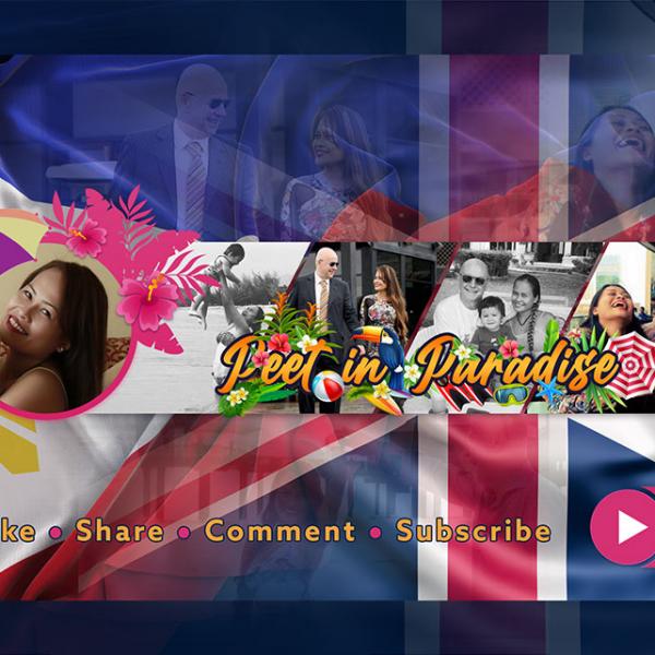 Peet in Paradise YouTube Channel Art