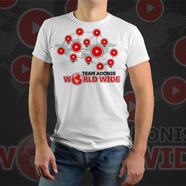 Team Adonis Worldwide T-Shirt Design